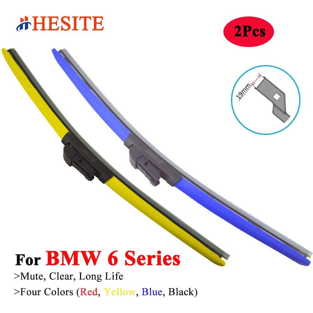 HESITE Colorful Windshield Wiper Blade For BMW 6 Series Coupe Convertible Turismo E63 E64 F06 F12 F13 G32 2010 2012 2016 2020
HESITE Colorful Windshield Wiper Blade For BMW 6 Series Coupe Convertible Turismo E63 E64 F06 F12 F13 G32 2010 2012 2016 2020