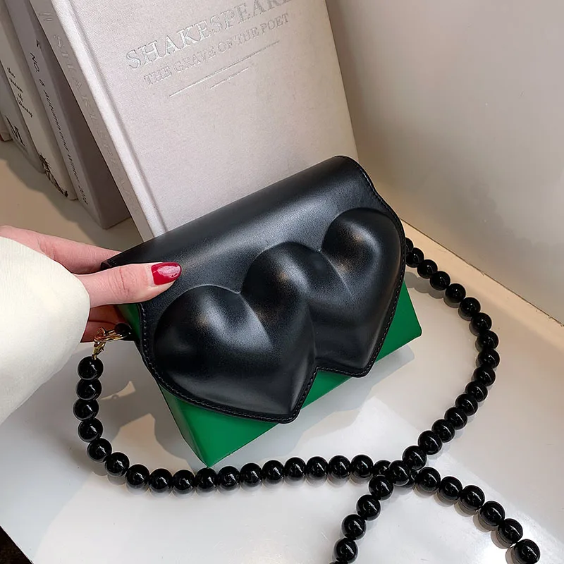 Sweetheart Box Design Beaded Strap Women Crossbody Bag 2022 New Fashion Handbags Ladies Shoulder Messenger Purses High Quality
Sweetheart Box Design Beaded Strap Women Crossbody Bag 2022 New Fashion Handbags Ladies Shoulder Messenger Purses High Quality