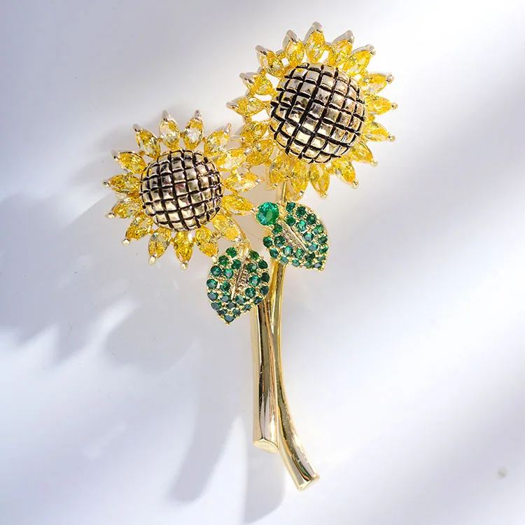 Japanese and Korean Fashion Sun Flower Brooch Fresh, Elegant and Lively Brooch Cute Clothing Accessories Ins Brooch
Japanese and Korean Fashion Sun Flower Brooch Fresh, Elegant and Lively Brooch Cute Clothing Accessories Ins Brooch