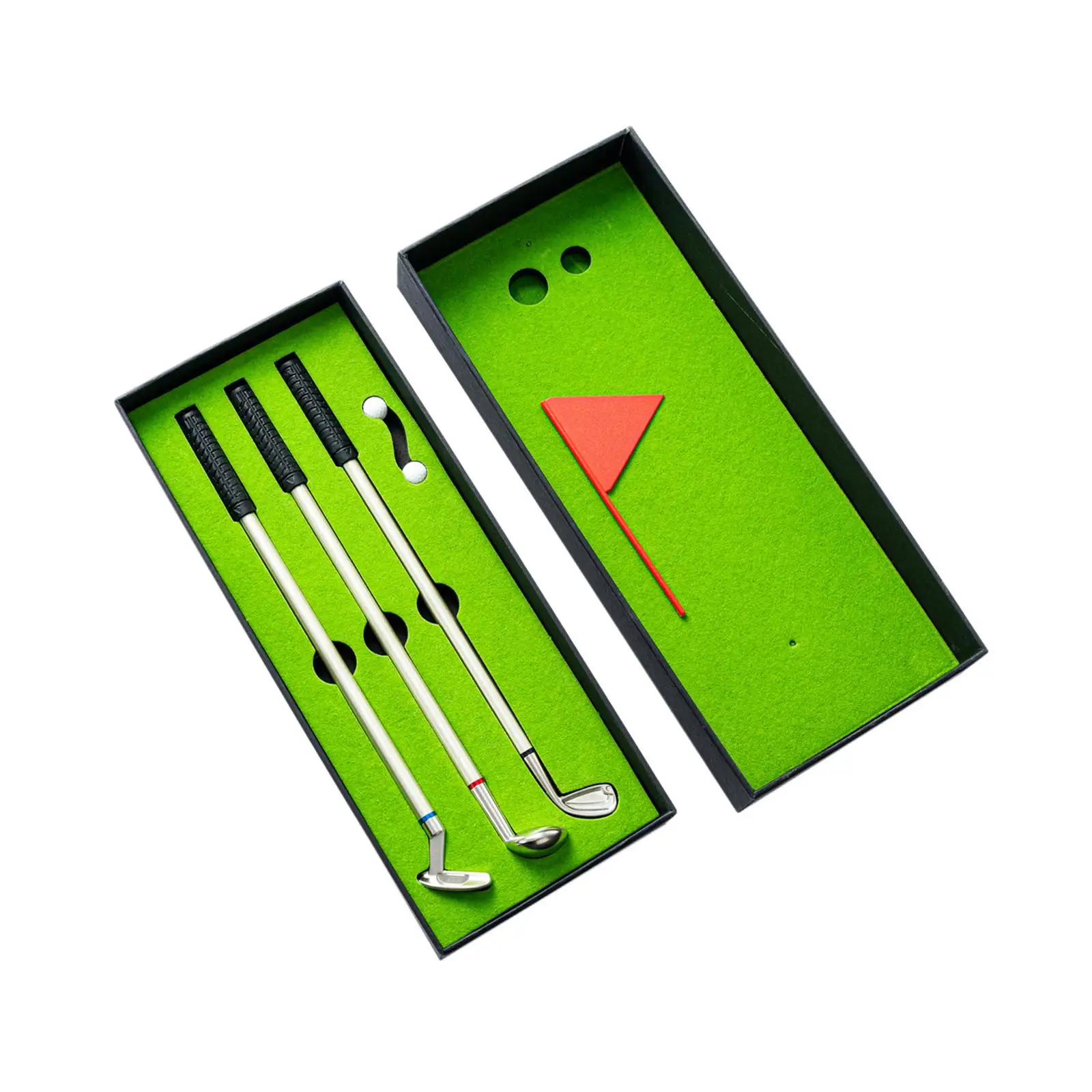 Golf Pen Set Office Desk Toys Novelty Golf Clubs Pens with Balls and Flag 
Golf Pen Set Office Desk Toys Novelty Golf Clubs Pens with Balls and Flag