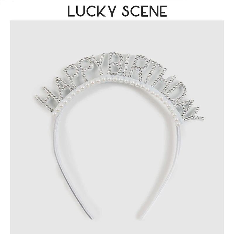 Блестящая повязка на голову для дня рождения lucky scene
Блестящая повязка на голову для дня рождения lucky scene