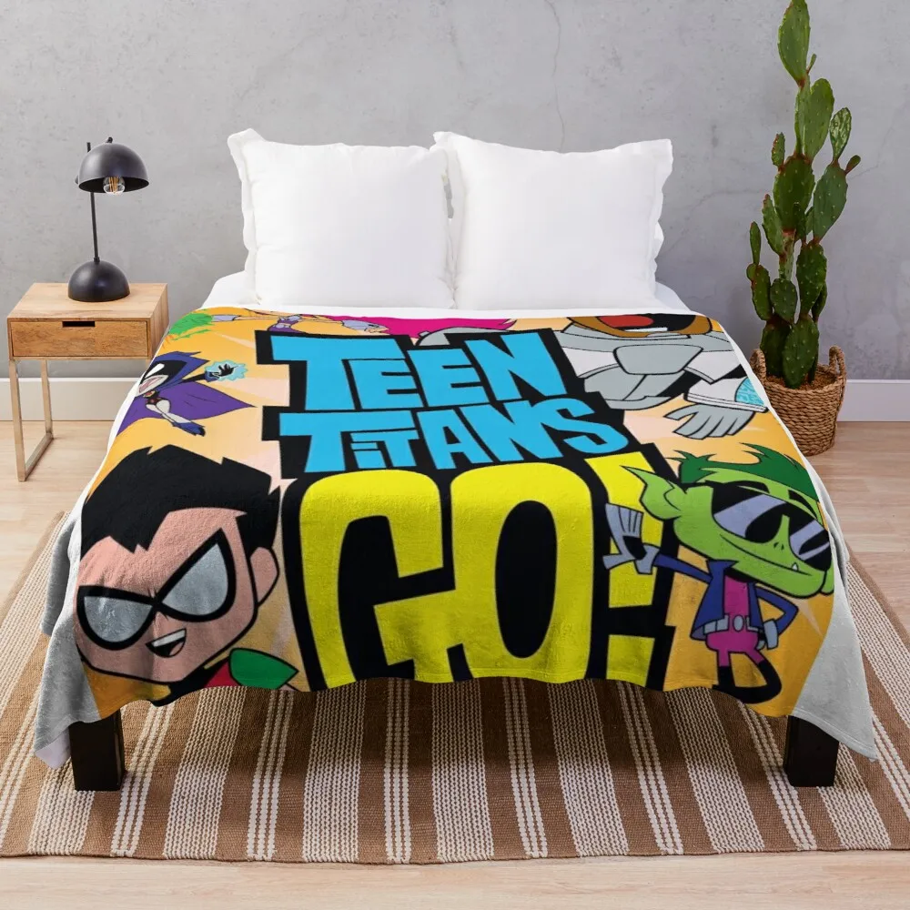 Дизайнерское одеяло Teen Titans Go, детское одеяло, одеяло для декоративного дивана 
Дизайнерское одеяло Teen Titans Go, детское одеяло, одеяло для декоративного дивана