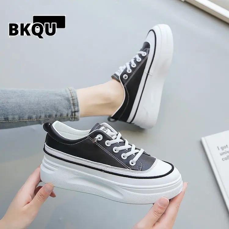 BKQU 2022 Platform Sneakers Women Casual Shoes New Fashion Thick Bottom Ladies Vulcanized Shoes Chunky Sneakers Women
BKQU 2022 Platform Sneakers Women Casual Shoes New Fashion Thick Bottom Ladies Vulcanized Shoes Chunky Sneakers Women