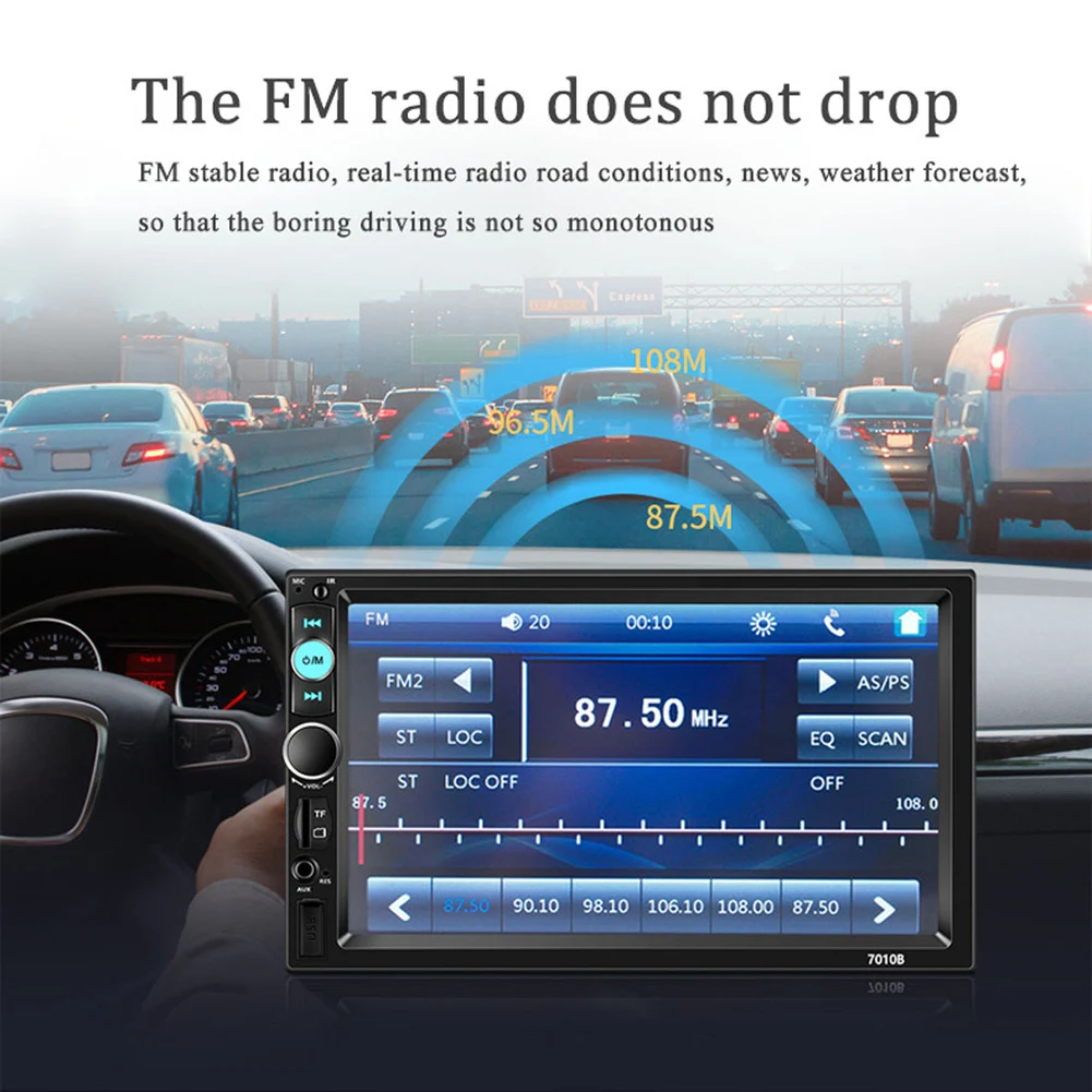 Car Bluetooth Player Car Player 8LED Bluetooth Player Brake Function Car MP5 Player Reversing Video High Quality
Car Bluetooth Player Car Player 8LED Bluetooth Player Brake Function Car MP5 Player Reversing Video High Quality