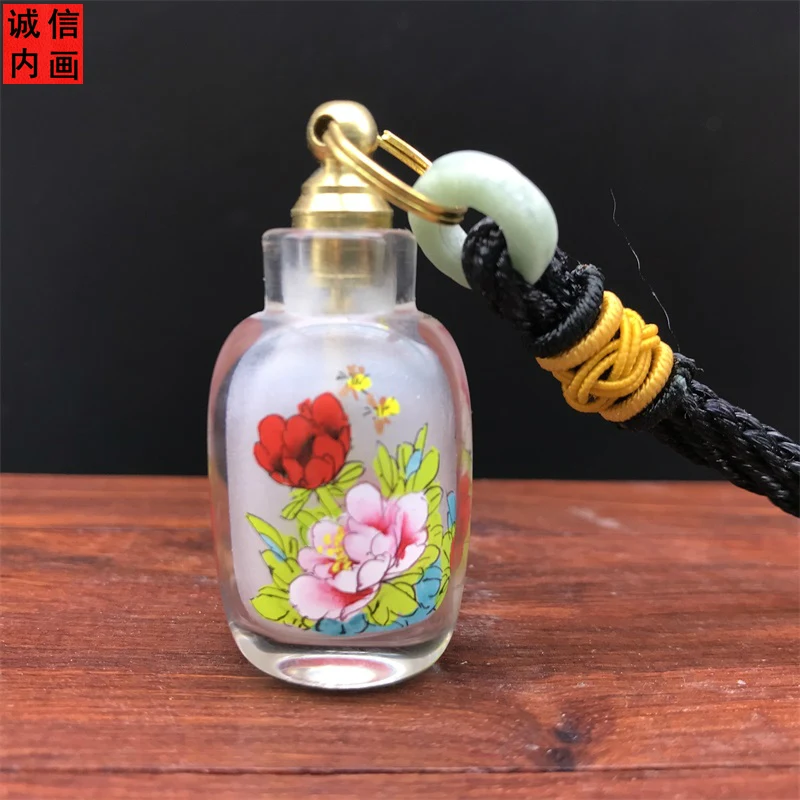 Promotion Hengshui Integrity Inner Painting Snuff Bottle Pure Handmade Craft Gift Small Dot Thumb Mini Bottle
Promotion Hengshui Integrity Inner Painting Snuff Bottle Pure Handmade Craft Gift Small Dot Thumb Mini Bottle