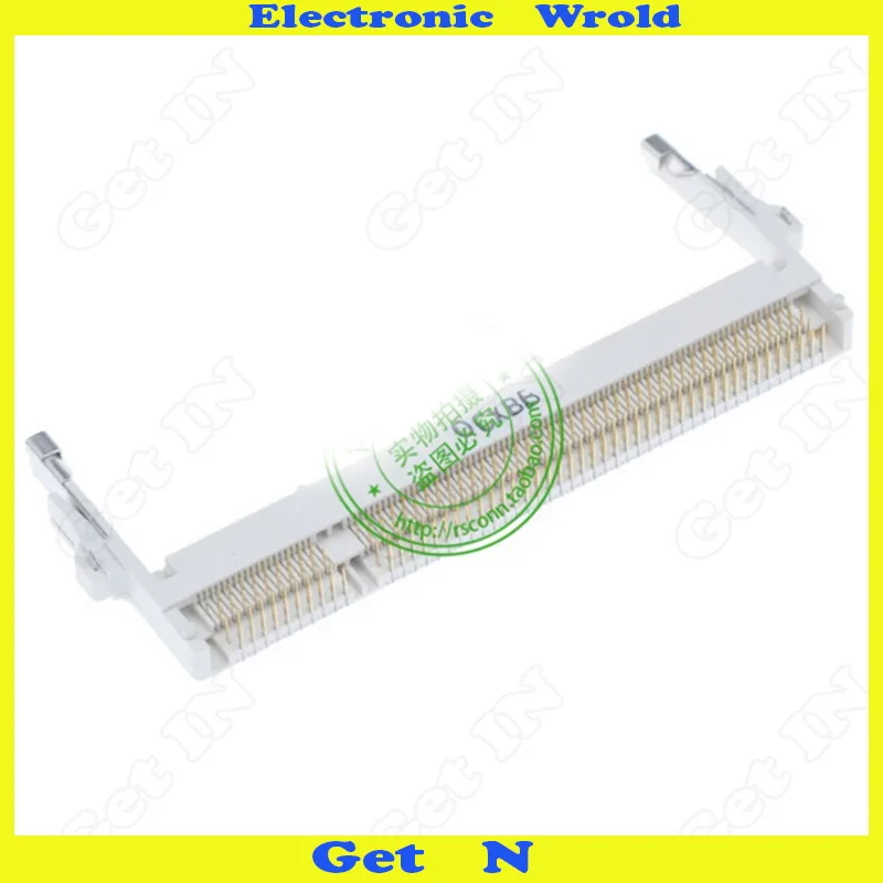5pcs for Foxconn DDR2 Connector 200Pin 1.8V DIMM Sockets 4.3MM Spacing Reverse Type DIP Jack
5pcs for Foxconn DDR2 Connector 200Pin 1.8V DIMM Sockets 4.3MM Spacing Reverse Type DIP Jack