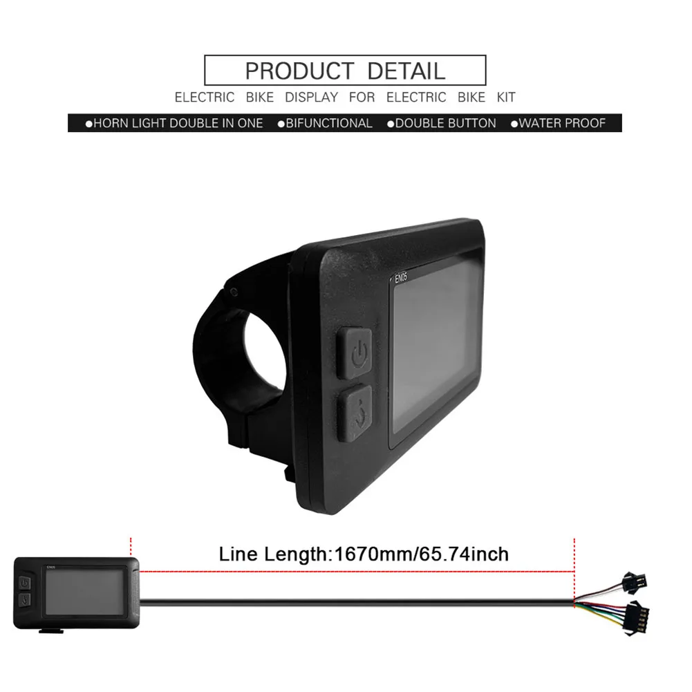 24/36/48V 17A Sine Wave Controller EN05 Display Throttle 8 PAS Kit For E-Bike MTB Sine Wave Three-mode Controller Instrument
24/36/48V 17A Sine Wave Controller EN05 Display Throttle 8 PAS Kit For E-Bike MTB Sine Wave Three-mode Controller Instrument