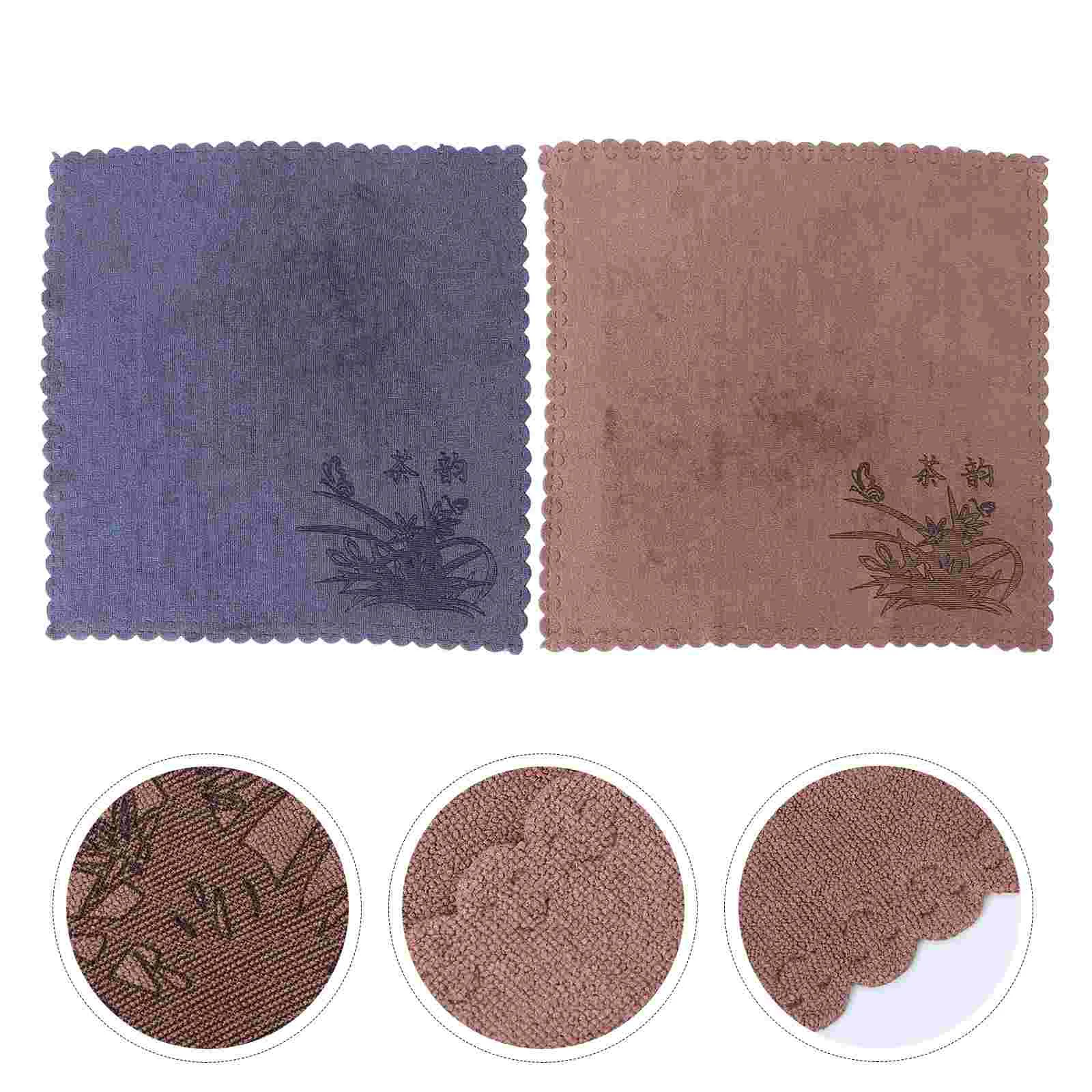 2pcs Cotton Tea Towel Tea Tablecloth Dishcloth Thickened Tea Towel Water Absorption Fu Tea Accessories for Tea Hosue (Blue
2pcs Cotton Tea Towel Tea Tablecloth Dishcloth Thickened Tea Towel Water Absorption Fu Tea Accessories for Tea Hosue (Blue