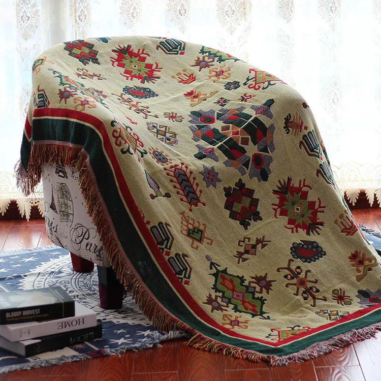 Cotton European Style Stitching Towel Blanket for Couch Sofa Decorative Slipcover Throws Plaid Healthy Mat Travel Plane Blanket
Cotton European Style Stitching Towel Blanket for Couch Sofa Decorative Slipcover Throws Plaid Healthy Mat Travel Plane Blanket