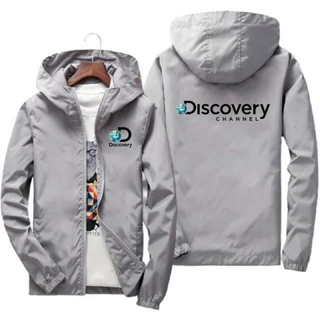 Ветрозащитная куртка на молнии Discovery Channel, мужские и женские толстовки, Солнцезащитная одежда, спортивная повседневная куртка с длинным рукавом и капюшоном, тонкие Топы
Ветрозащитная куртка на молнии Discovery Channel, мужские и женские толстовки, Солнцезащитная одежда, спортивная повседневная куртка с длинным рукавом и капюшоном, тонкие Топы