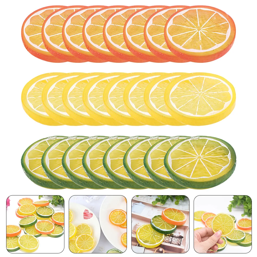 30 Pcs Accessories Photography Fruits Slices Wedding Props Lifelike Lemon Pvc Artificial Model Ornaments Faux
30 Pcs Accessories Photography Fruits Slices Wedding Props Lifelike Lemon Pvc Artificial Model Ornaments Faux