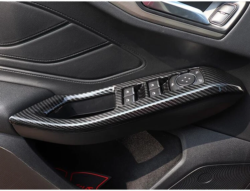 For Ford Focus Sedan/Hatchback 2019 LHD Carbon Fiber Style Car Interior Armrest Window Lift Switch Button Cover Trim
For Ford Focus Sedan/Hatchback 2019 LHD Carbon Fiber Style Car Interior Armrest Window Lift Switch Button Cover Trim