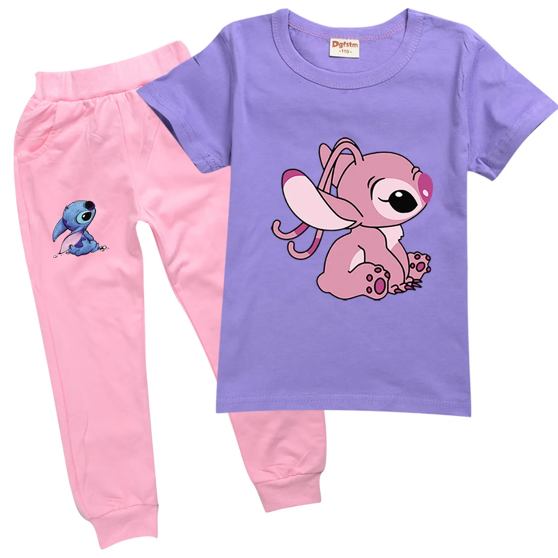 2022 New Disney Stitch Summer Leisure Cartoon Printed Cotton Comfortable Boys and Girls Tops + Casual Pants Set
2022 New Disney Stitch Summer Leisure Cartoon Printed Cotton Comfortable Boys and Girls Tops + Casual Pants Set
