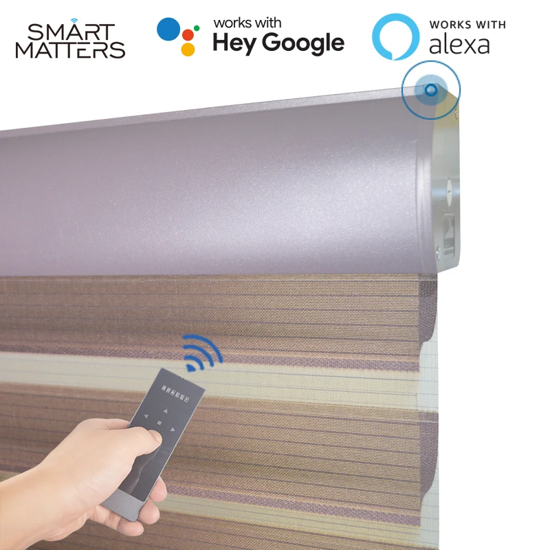 Smart Matters Shangri-la Blinds for Windows Light Adjustable Motorized Roller Sheer Shades for Meeting Room Livingroom Bedroom
Smart Matters Shangri-la Blinds for Windows Light Adjustable Motorized Roller Sheer Shades for Meeting Room Livingroom Bedroom