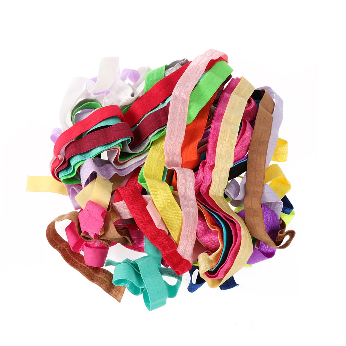 Elastic Band Sewing Cord String Foldover Ribbon Knitting Rope Colorful Nylon Binding Spool Knit Over Fold Elasticity Color Tie
Elastic Band Sewing Cord String Foldover Ribbon Knitting Rope Colorful Nylon Binding Spool Knit Over Fold Elasticity Color Tie