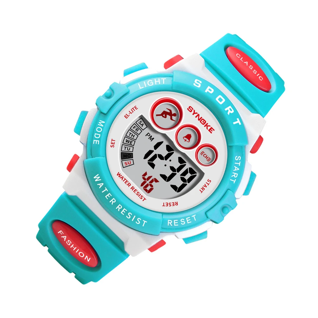 Kids Wrist Watch Waterproof Digital Fashion LED Indoor Timing Tool Multifunctional Adjustable Electronic Watches Fitness
Kids Wrist Watch Waterproof Digital Fashion LED Indoor Timing Tool Multifunctional Adjustable Electronic Watches Fitness