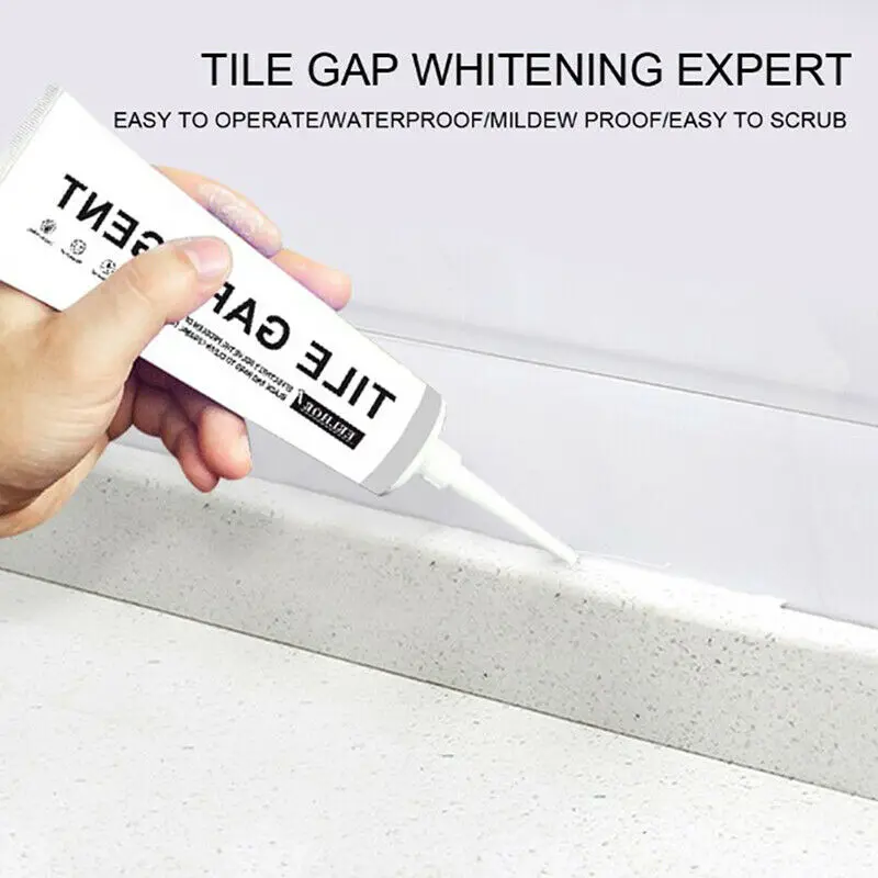 Tile Gap Grouting White Repair Agent Waterproof, Tile Repair Pen Renovation Paint Anti-mold Filler Beauty Joint Agent 120ml
Tile Gap Grouting White Repair Agent Waterproof, Tile Repair Pen Renovation Paint Anti-mold Filler Beauty Joint Agent 120ml