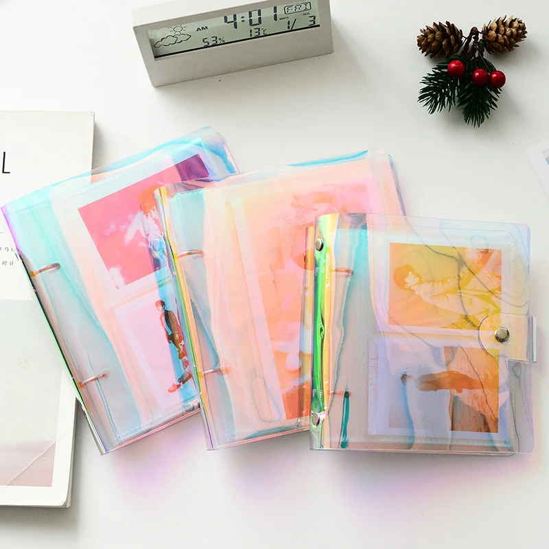 3-6 Inch Photo Albums Laser Colorful Loose Leaf PP Album Card Collection Book Pin Photo Storage Book Bank Card Business Holder
3-6 Inch Photo Albums Laser Colorful Loose Leaf PP Album Card Collection Book Pin Photo Storage Book Bank Card Business Holder