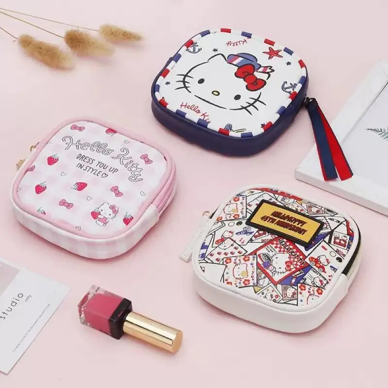 Hello Kittys Storage Bag Sanrio Mymelody Kawaii Kuromi Purse Sanitary Napkin Organizer Coin Purse Portable Travel Storage Pocket
Hello Kittys Storage Bag Sanrio Mymelody Kawaii Kuromi Purse Sanitary Napkin Organizer Coin Purse Portable Travel Storage Pocket