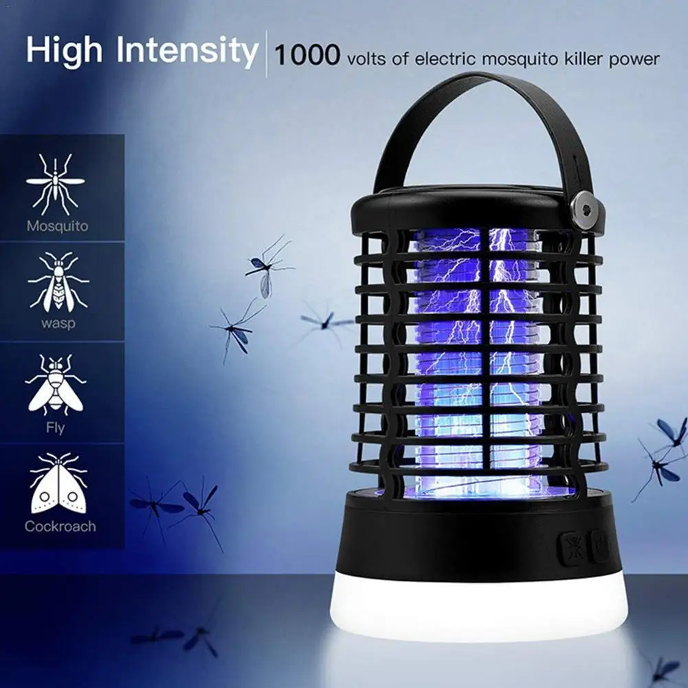 Electric Mosquito Killer Insect Fly Trap Mosquito Attractant Trap Control with Camping Lamp for Indoor Outdoor Hangable Light
Electric Mosquito Killer Insect Fly Trap Mosquito Attractant Trap Control with Camping Lamp for Indoor Outdoor Hangable Light