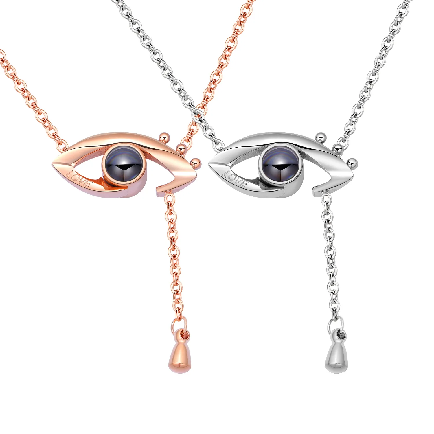 Creative Eye Clavicle Chain Fashion Classic Versatile Titanium Steel Necklace for Women
Creative Eye Clavicle Chain Fashion Classic Versatile Titanium Steel Necklace for Women
