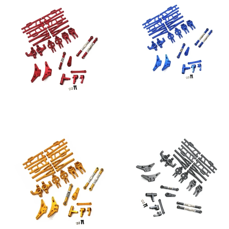 Metal Upgrade Accessories Set Steering Block Hub Carrier Suspension Arm For Wltoys 104009 12402-A RC Car Upgrades
Metal Upgrade Accessories Set Steering Block Hub Carrier Suspension Arm For Wltoys 104009 12402-A RC Car Upgrades
