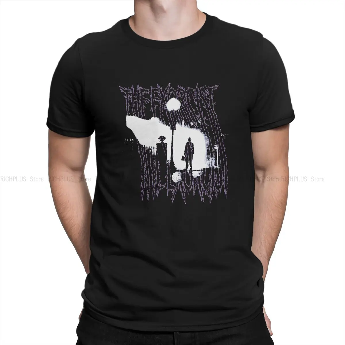 Cool TShirt For Men The Exorcist Horror Film Clothing Novelty Polyester T Shirt Comfortable
Cool TShirt For Men The Exorcist Horror Film Clothing Novelty Polyester T Shirt Comfortable