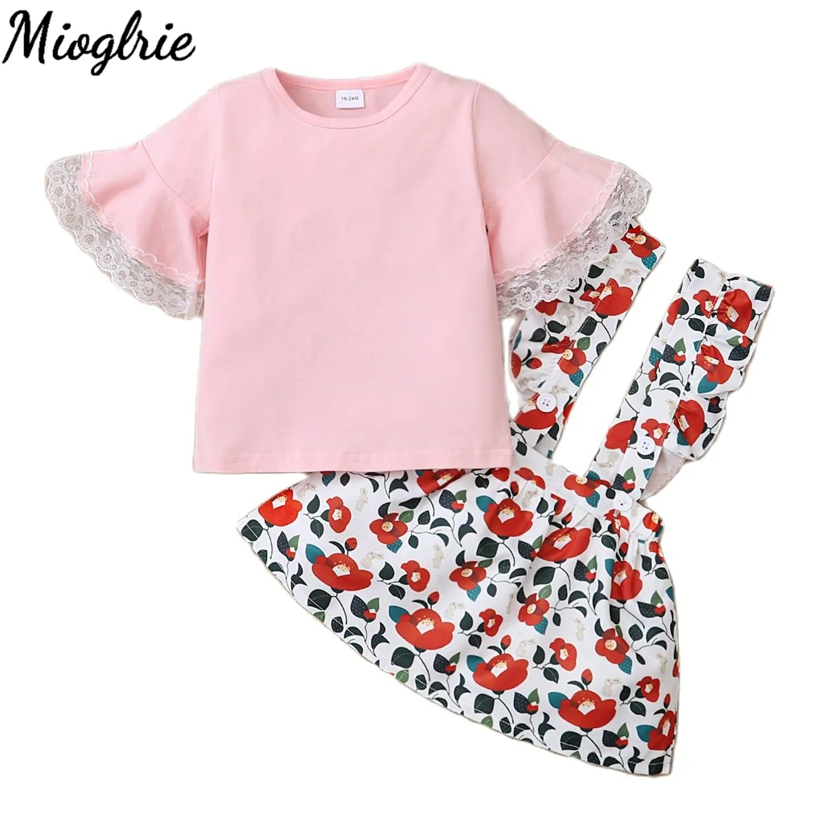 Summer Clothes Child Girl 2 to 8 years Floral Girl Outfit Short Sleeve 2Piece Girls Tracksuit for Children Ruffled Sets for Baby
Summer Clothes Child Girl 2 to 8 years Floral Girl Outfit Short Sleeve 2Piece Girls Tracksuit for Children Ruffled Sets for Baby