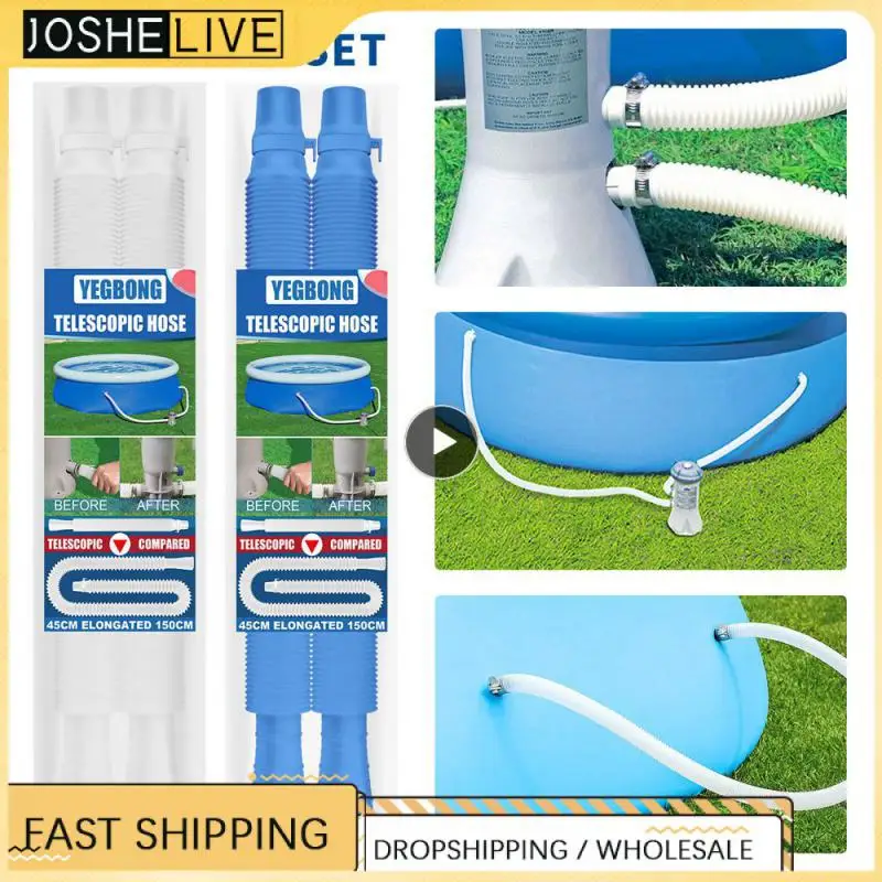 Telescopic Water Pipe Easy To Bend Leak-proof Swimming Pool Pump Long-term Use Scalable Replacement Hose Filter Pump Durability
Telescopic Water Pipe Easy To Bend Leak-proof Swimming Pool Pump Long-term Use Scalable Replacement Hose Filter Pump Durability