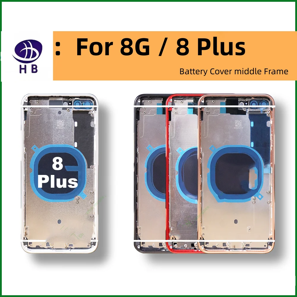 Premium Replacement for iPhone 8 Plus 8G 8P Back Case Cover Battery Glass Back Door Chassis Frame For iPhone 8G 8 Plus housing
Premium Replacement for iPhone 8 Plus 8G 8P Back Case Cover Battery Glass Back Door Chassis Frame For iPhone 8G 8 Plus housing