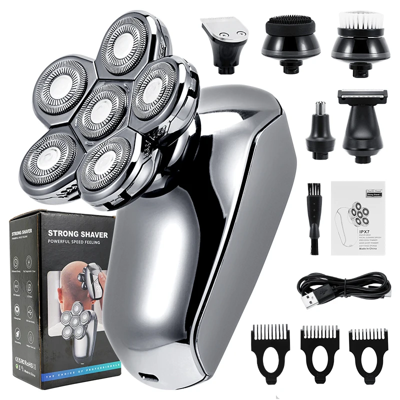 Rechargeable Powerful Beard Hair Electric Shaver For Men Body Trimmer Facial Grooming Kit Electric Razor Balde Shaving Machine
Rechargeable Powerful Beard Hair Electric Shaver For Men Body Trimmer Facial Grooming Kit Electric Razor Balde Shaving Machine