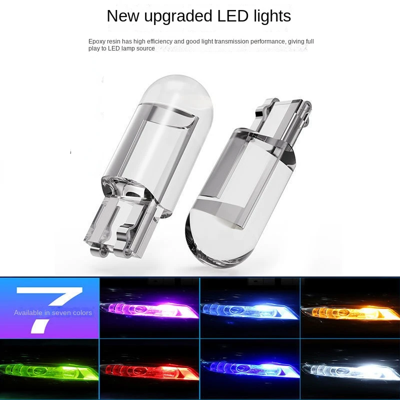 Glass Fully Transparent LED Lamp T10 Width Lamp Cob Car Bulb Retrofit Lights Led Licence Light Bulb Universal
Glass Fully Transparent LED Lamp T10 Width Lamp Cob Car Bulb Retrofit Lights Led Licence Light Bulb Universal