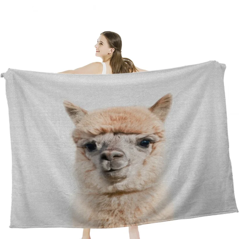 Alpaca - Colorful Throw Blankets Airplane Travel Decoration Soft Warm Bedspread
Alpaca - Colorful Throw Blankets Airplane Travel Decoration Soft Warm Bedspread