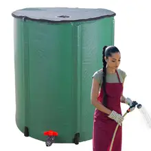 Rain Barrel Collapsible Rainwater Harvest Water Tank 250L Garden Foldable Rain Collection Tank Water Container For Gardening