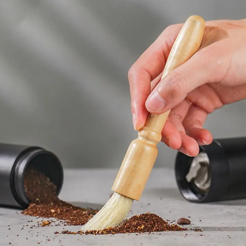 Coffee Dust Clean Brush Coffee Machine Brush Cafe Grinder Cleaning Wooden Handle Keyboards Brush Cleaner Tools Kitchen Gadgets
Coffee Dust Clean Brush Coffee Machine Brush Cafe Grinder Cleaning Wooden Handle Keyboards Brush Cleaner Tools Kitchen Gadgets