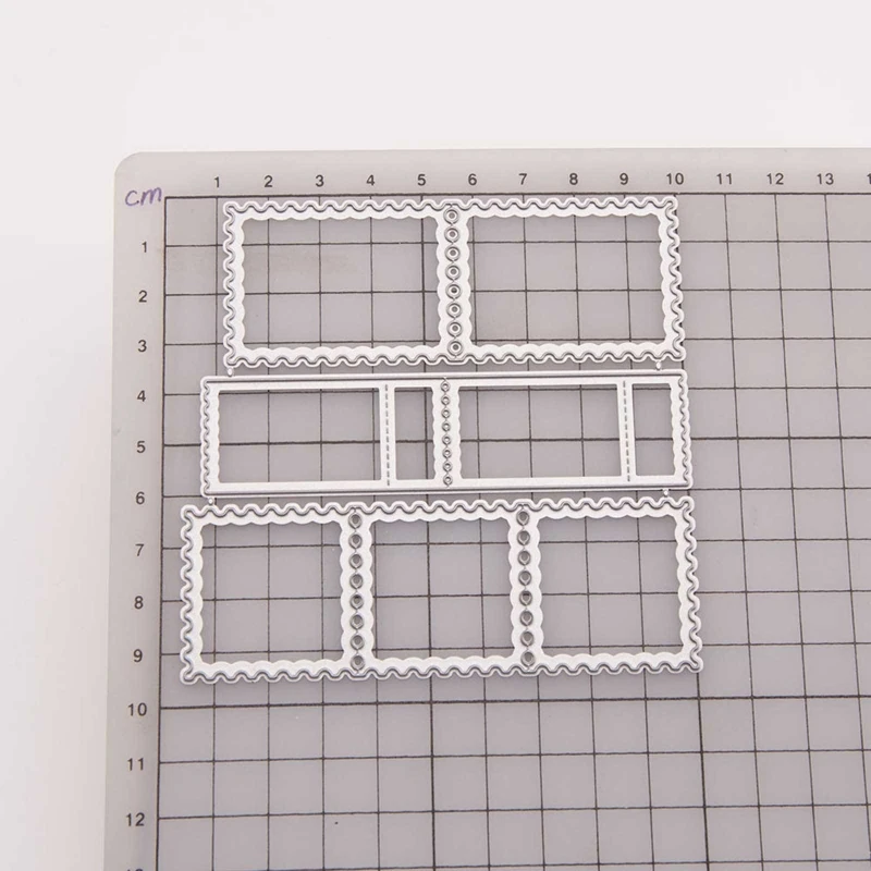 Postage Stamp Frame Cutting Dies Metal Lace Border Die Cuts DIY Craft Embossing Tool for Handbook Photo Frame Card Album
Postage Stamp Frame Cutting Dies Metal Lace Border Die Cuts DIY Craft Embossing Tool for Handbook Photo Frame Card Album