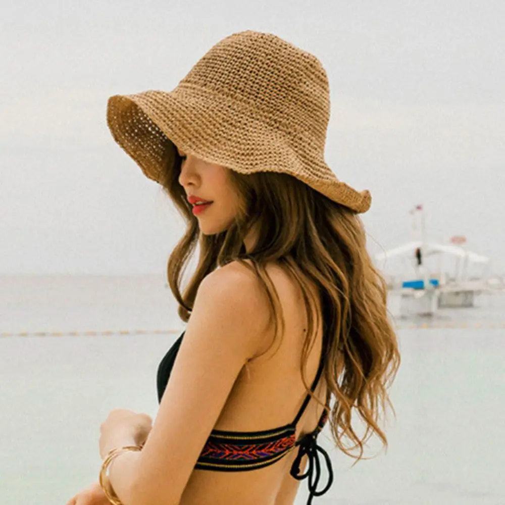 Beach Hats Women Sun Straw Bucket Summer for Visors Cap Fitted Luxury Fashion Crochet Hat
Beach Hats Women Sun Straw Bucket Summer for Visors Cap Fitted Luxury Fashion Crochet Hat