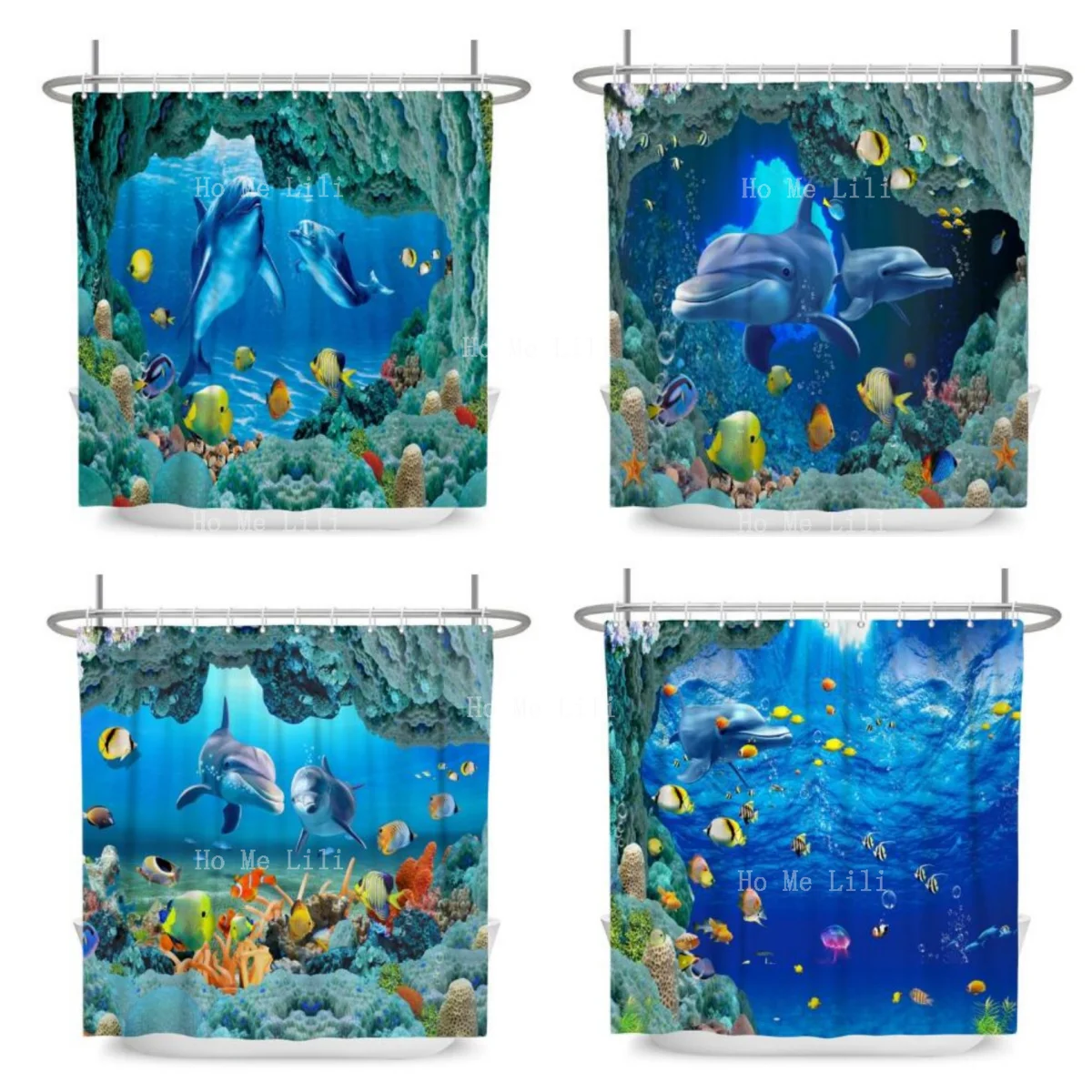 Underwater World Bath Curtain Dolphin Marine Life Landscape Shower Curtains By Ho Me Lili For Bathroom Decor
Underwater World Bath Curtain Dolphin Marine Life Landscape Shower Curtains By Ho Me Lili For Bathroom Decor