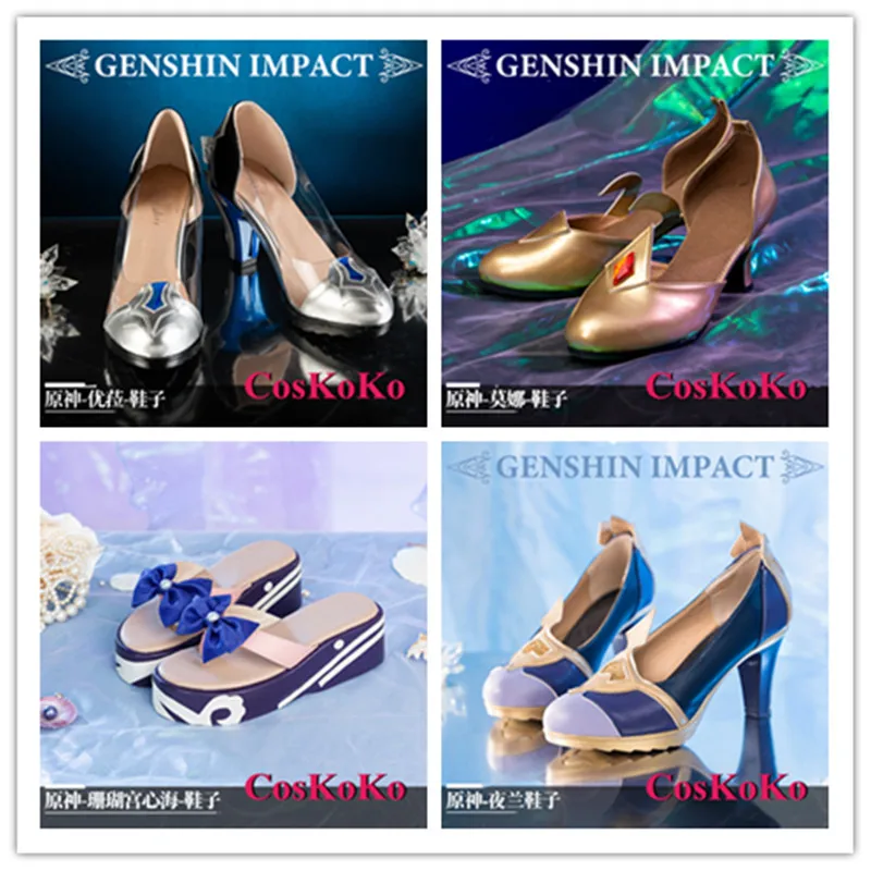 Обувь для косплея CosKoKo Eula/Mona/Sangonomiya Kokomi/Yelan Аниме игра Genshin Impact обувь на высоком каблуке аксессуары для ролевых игр 37-39
Обувь для косплея CosKoKo Eula/Mona/Sangonomiya Kokomi/Yelan Аниме игра Genshin Impact обувь на высоком каблуке аксессуары для ролевых игр 37-39