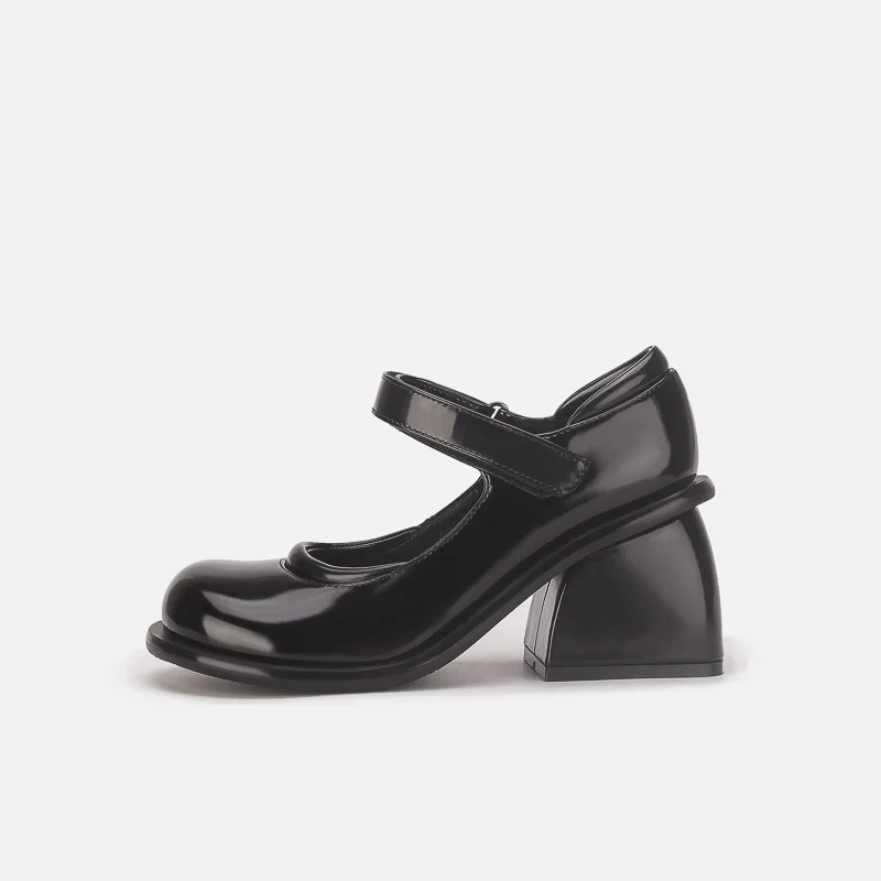 2023 New Gothic High-heeled Shoes Women Pumps Korean Version of The Wild Thick with Square Head Retro Mary Jane Women's Shoes
2023 New Gothic High-heeled Shoes Women Pumps Korean Version of The Wild Thick with Square Head Retro Mary Jane Women's Shoes