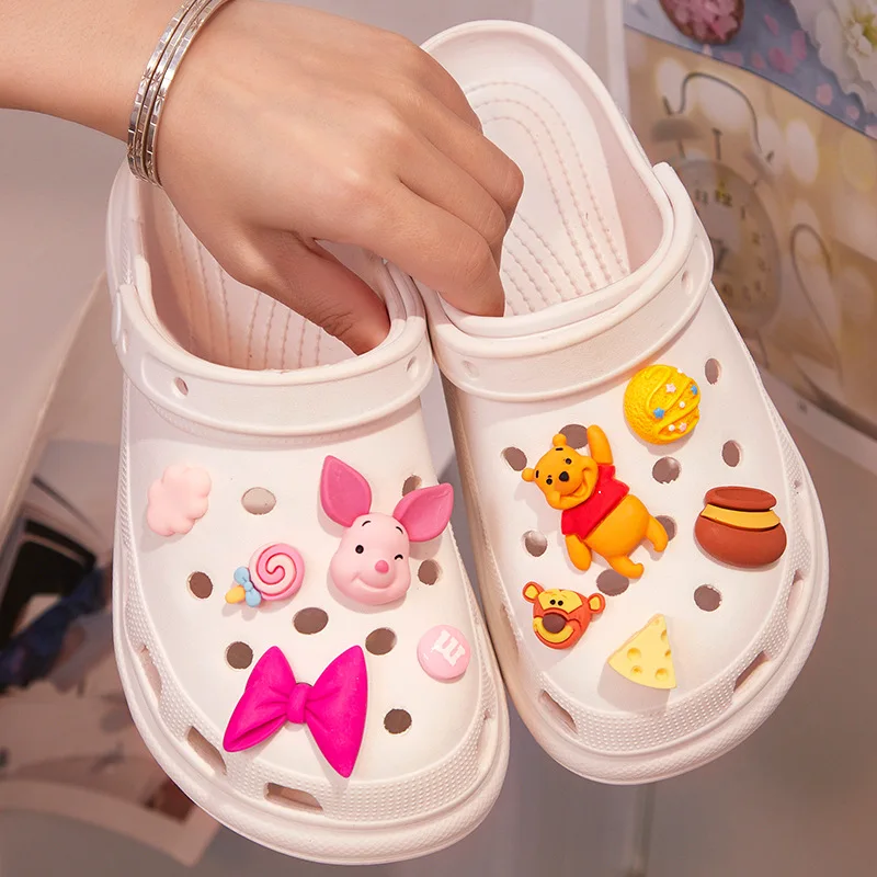 10pcs/set Winnie Piglet Cartoon Shoe Buckle Anime Sandals Accessories Cute Croc Charms Decorations Wholesale Kids Women Gifts
10pcs/set Winnie Piglet Cartoon Shoe Buckle Anime Sandals Accessories Cute Croc Charms Decorations Wholesale Kids Women Gifts