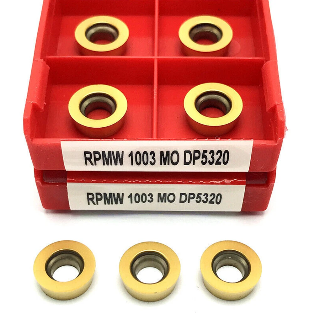 Indexable Inserts DP5320 Insert CNC Metalworking 10Pcs/set Carbide Milling Insert RPMW1003MO SRDPN/SRAPR/EMR 5R
Indexable Inserts DP5320 Insert CNC Metalworking 10Pcs/set Carbide Milling Insert RPMW1003MO SRDPN/SRAPR/EMR 5R