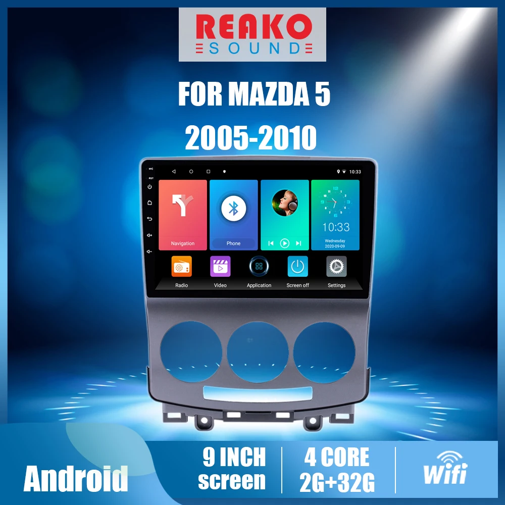 4G Carplay 2 Din 9 Inch For Mazda 5 2005 2006 2007 2008 2009 2010 Radio Audio Car Android Multimedia Player GPS Navigation
4G Carplay 2 Din 9 Inch For Mazda 5 2005 2006 2007 2008 2009 2010 Radio Audio Car Android Multimedia Player GPS Navigation