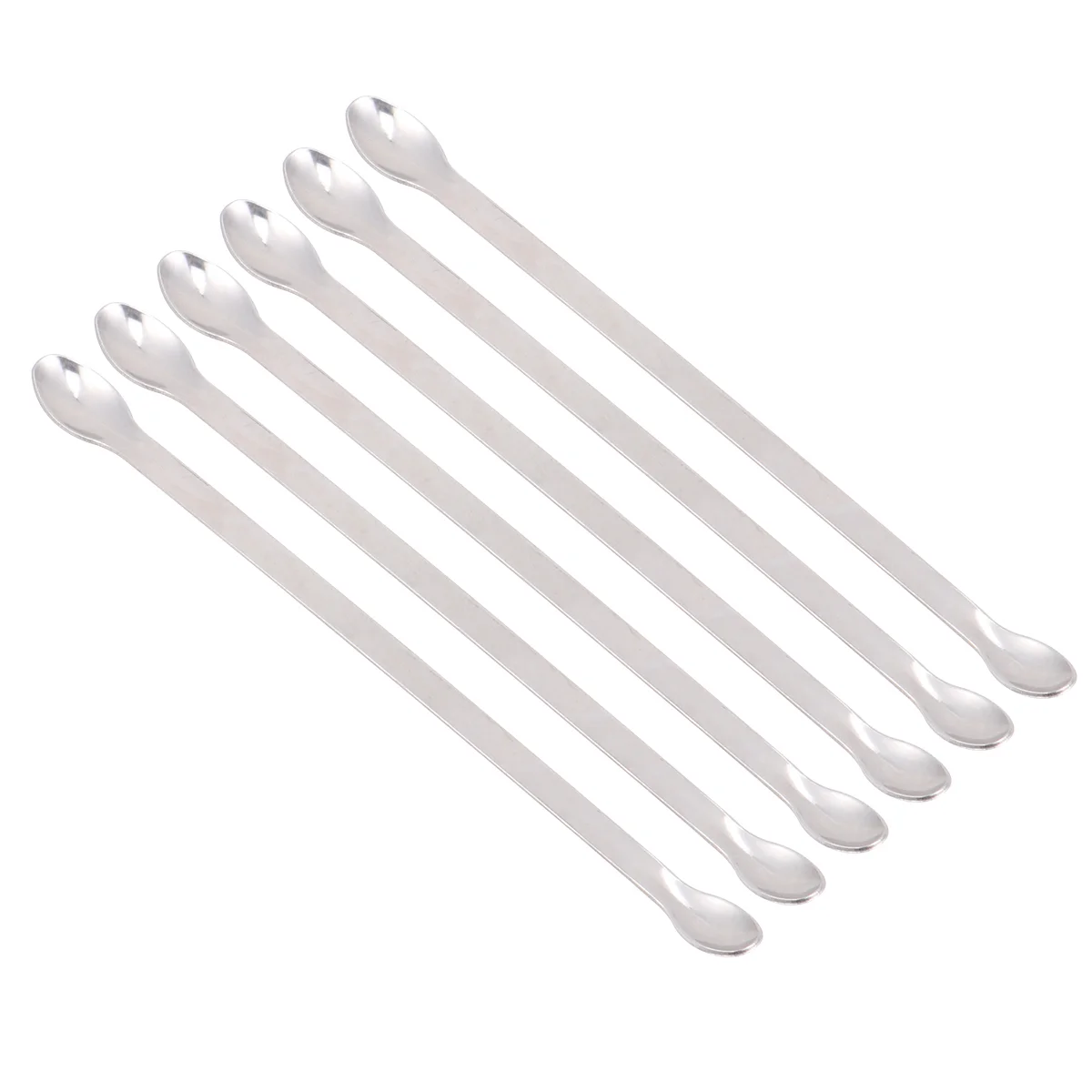Spoons Steel Stainless Spoon Spatula Medicine Metal Laboratory Reagent Mini Measuring Sampling Handledlittle Soup Micromixing
Spoons Steel Stainless Spoon Spatula Medicine Metal Laboratory Reagent Mini Measuring Sampling Handledlittle Soup Micromixing