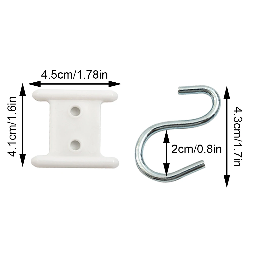 Clips Awning Hooks 8pcs Accessories Camping Durable Holder Light Hangers Plastic S-shaped For Caravan Camper New
Clips Awning Hooks 8pcs Accessories Camping Durable Holder Light Hangers Plastic S-shaped For Caravan Camper New