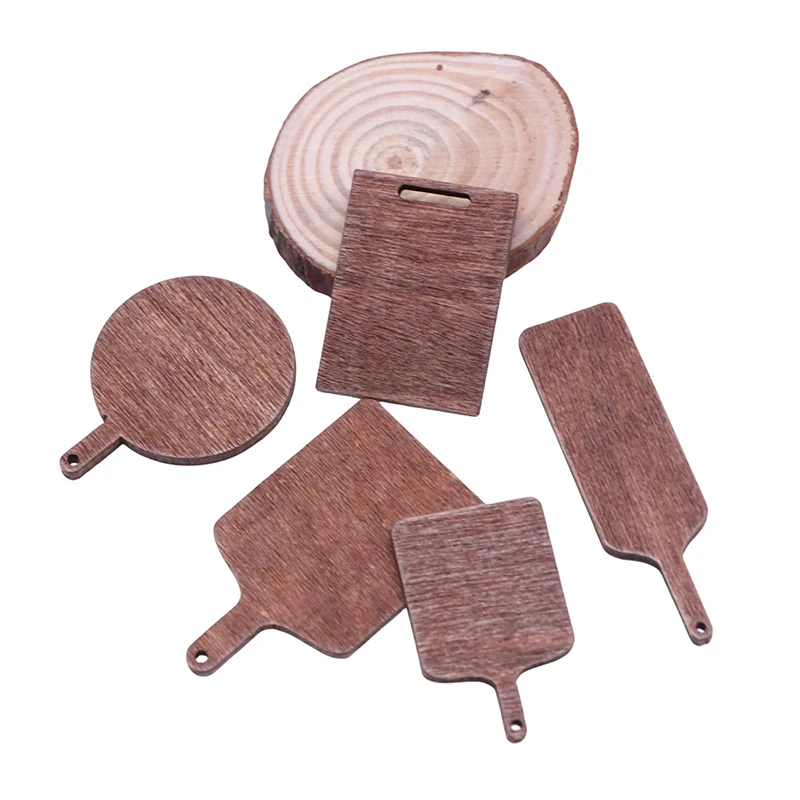 5Pcs/Set 1:12 Dollhouse Miniature Round Chopping Board Square Cutting Board Bread Dessert Board Model Kitchen Decor Toy
5Pcs/Set 1:12 Dollhouse Miniature Round Chopping Board Square Cutting Board Bread Dessert Board Model Kitchen Decor Toy