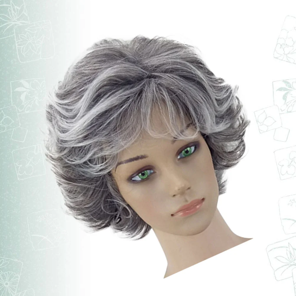 Парики для женщин на Хэллоуин для пожилых женщин Волнистые Короткие синтетические женские волосы модный костюм для мамы
Парики для женщин на Хэллоуин для пожилых женщин Волнистые Короткие синтетические женские волосы модный костюм для мамы