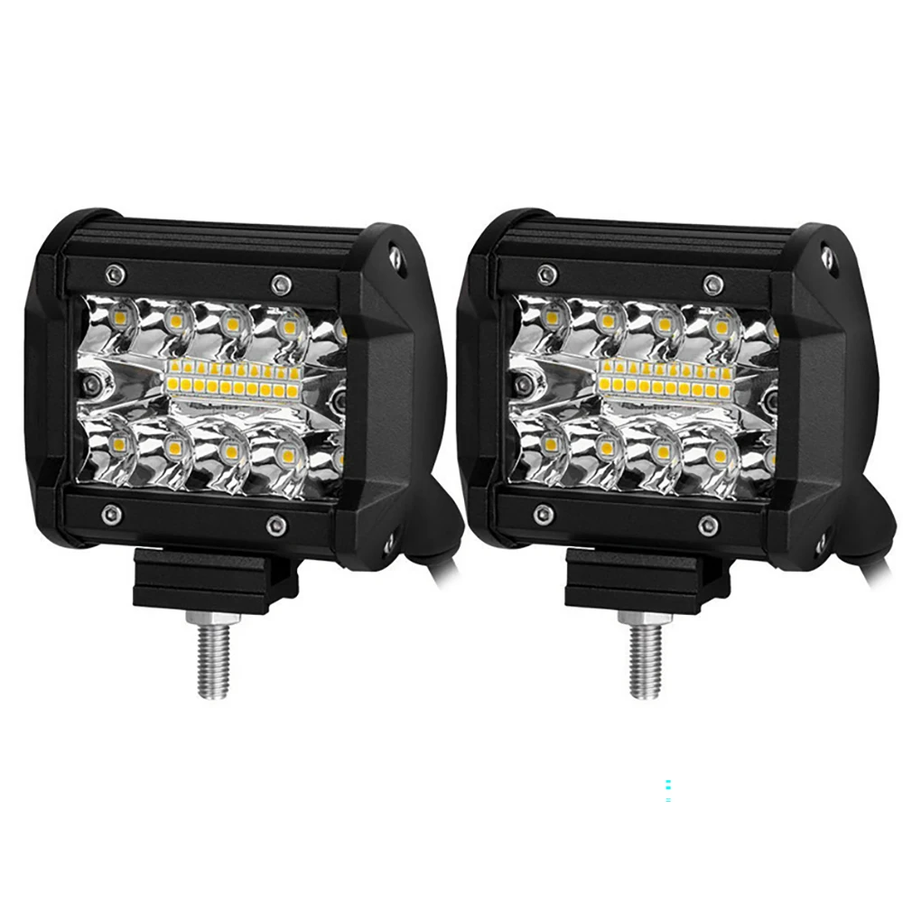 2Pcs LED Work Light Spotlights Car Off-Road Light Auxiliary Worklight for Truck Tractor Car ATV
2Pcs LED Work Light Spotlights Car Off-Road Light Auxiliary Worklight for Truck Tractor Car ATV