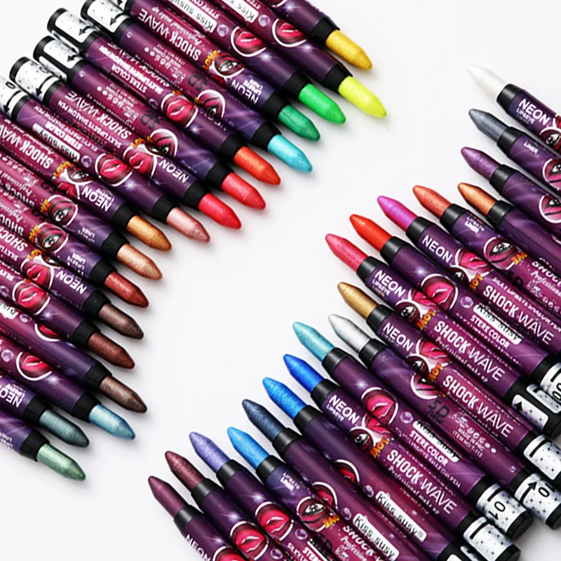 36 Colors Pearlescent Silkworm Eyeshadow Pen Long Lasting Waterproof Contour Shadows Makeup Shiny Eye Shadow Stick Cosmetics
36 Colors Pearlescent Silkworm Eyeshadow Pen Long Lasting Waterproof Contour Shadows Makeup Shiny Eye Shadow Stick Cosmetics