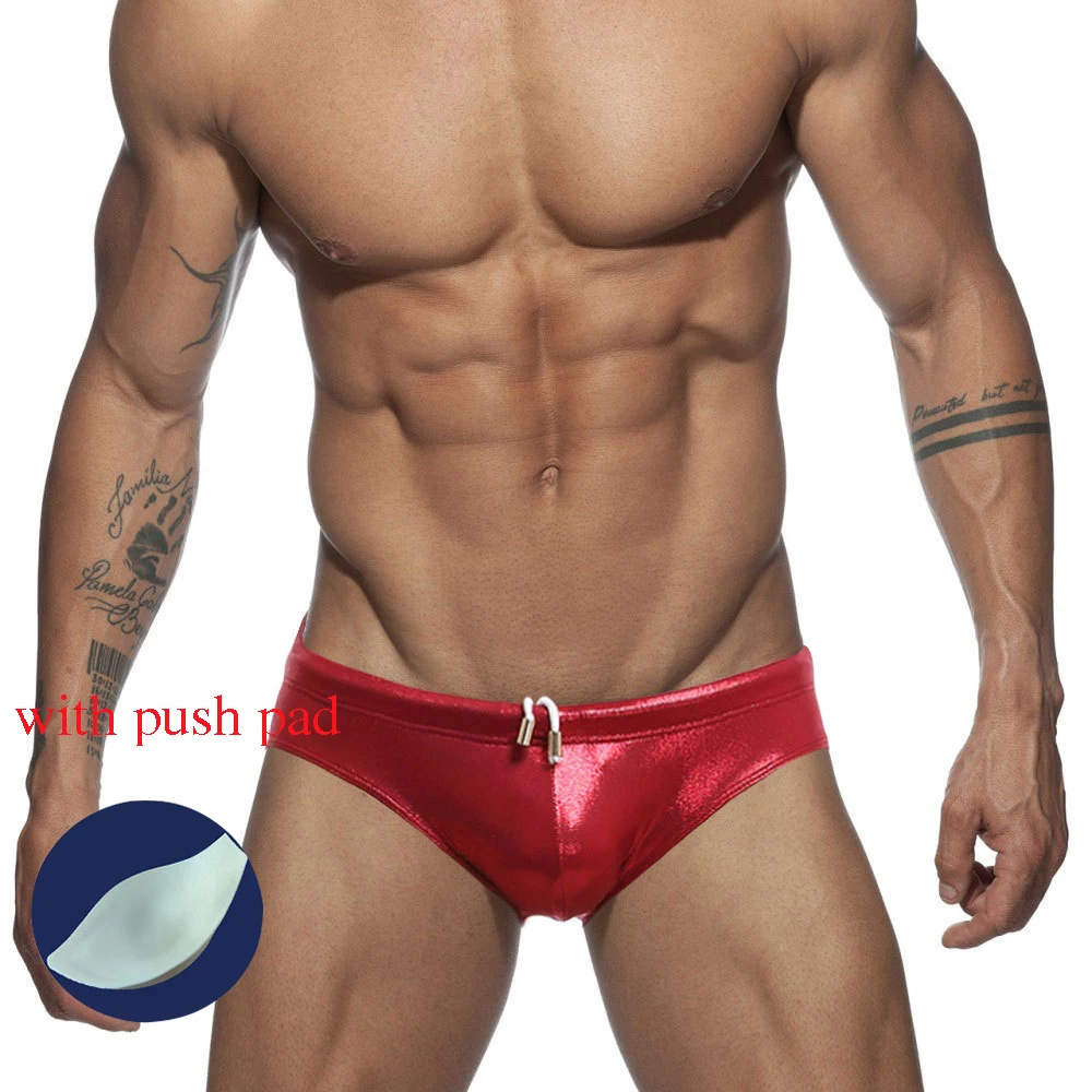 European And American Sexy Faux Leather Sequin Tight Swim Shorts Nightclub Show Underwear Summer Low Waist Beach Swimming Trunks
European And American Sexy Faux Leather Sequin Tight Swim Shorts Nightclub Show Underwear Summer Low Waist Beach Swimming Trunks